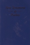 KJV New Testament and Psalms - Flexibind Blue